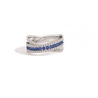 Anello Recarlo Donna in Oro bianco Zaffiro R10FM001/ZB - R10FM001/ZB